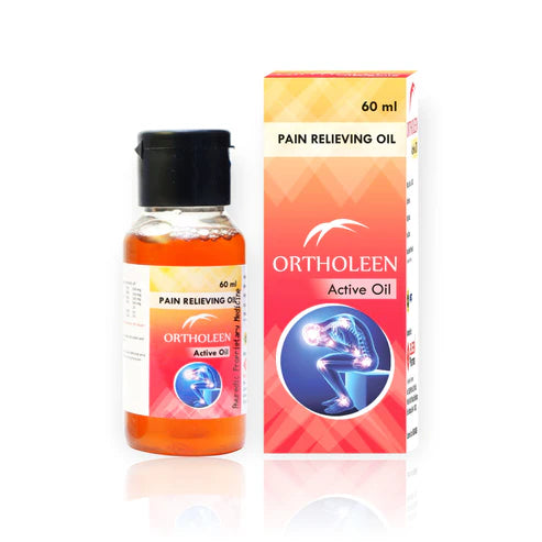 Finding the Best Ayurvedic Pain Relief Oil: A Comprehensive Review of Ortholeen Active Pain Relief Oil - 60 ml